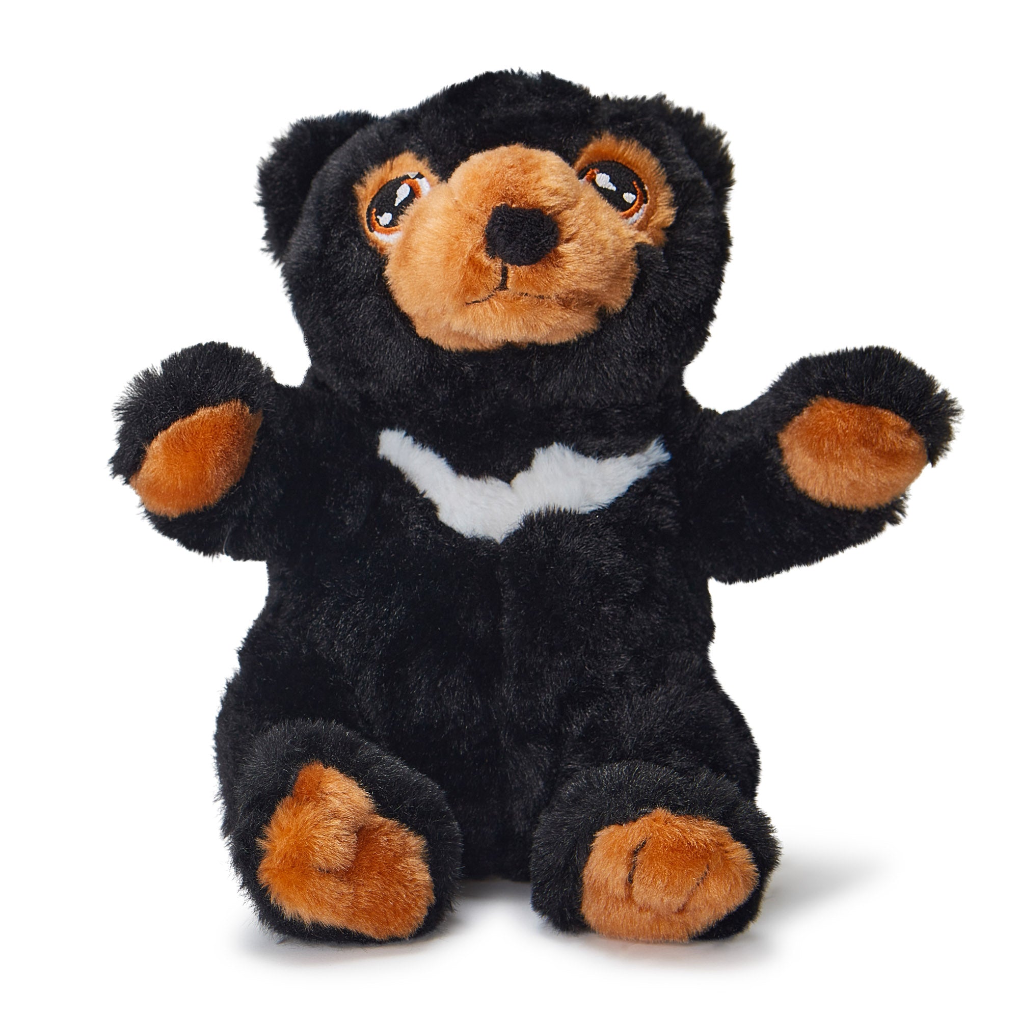 Keeleco 100% Recycled Plush Eco Toys (Black Bear) | Well Made Gifts