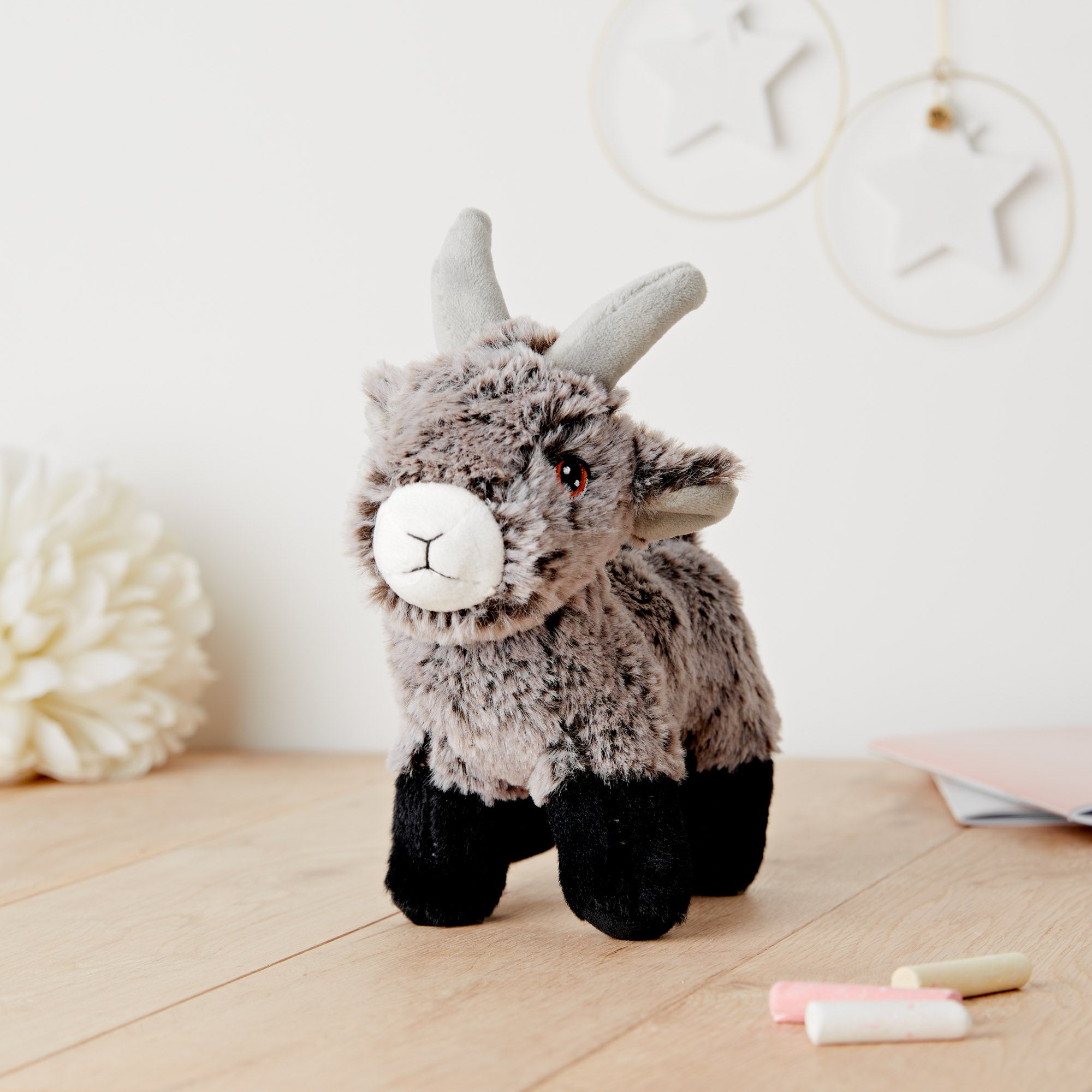 Goat Plush Toy - 100% Recycled Eco Soft Teddy - Keel Keeleco SE1041