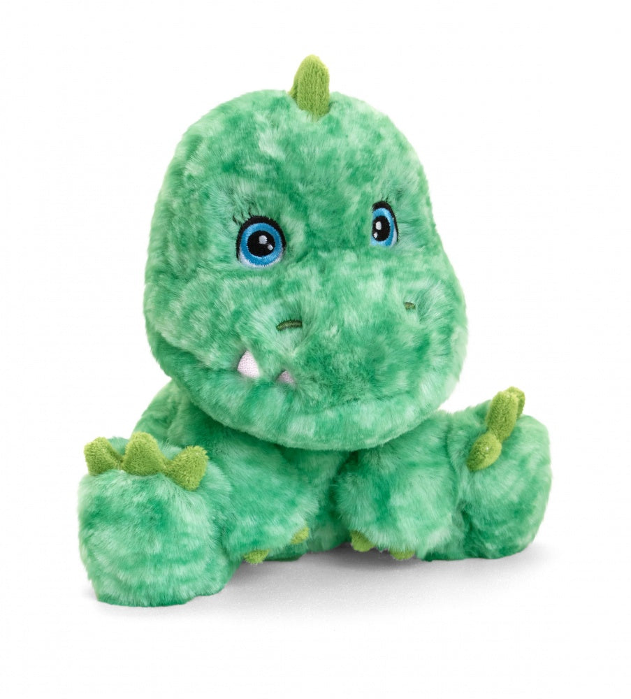 Adoptable World Eco Plush, 100% Recycled 16cm Dinosaur - Keel Toys