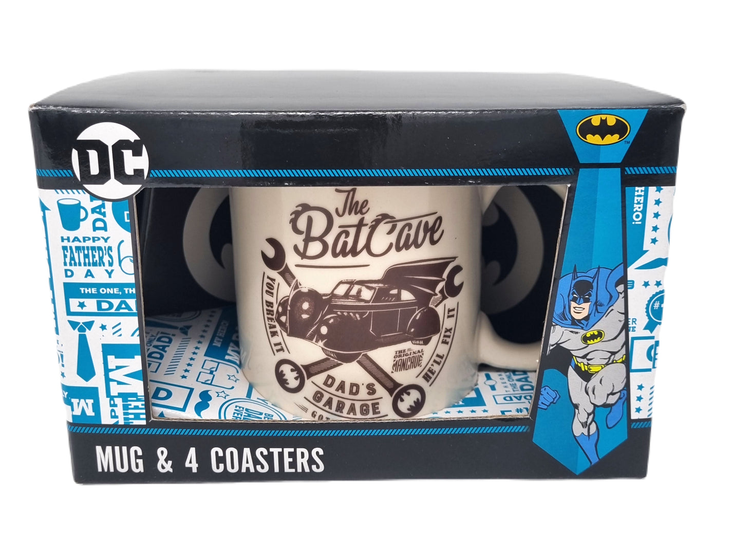 The Batcave - Dad's Garage - Mug + Coaster - 0