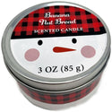 The Nutcracker Assorted Scented Tin Candles 3OZ Festive Christmas Gift Set 3 Pack - Banana Nut Bread, Bourbon Pecan Pie & Hazlenut Cream