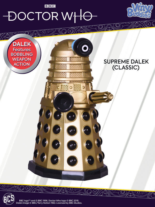 Doctor Who Vinyl Buddies Supreme Dalek (Classic) Figure