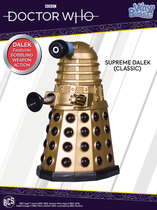 Doctor Who Vinyl Buddies Supreme Dalek (Classic) Figure