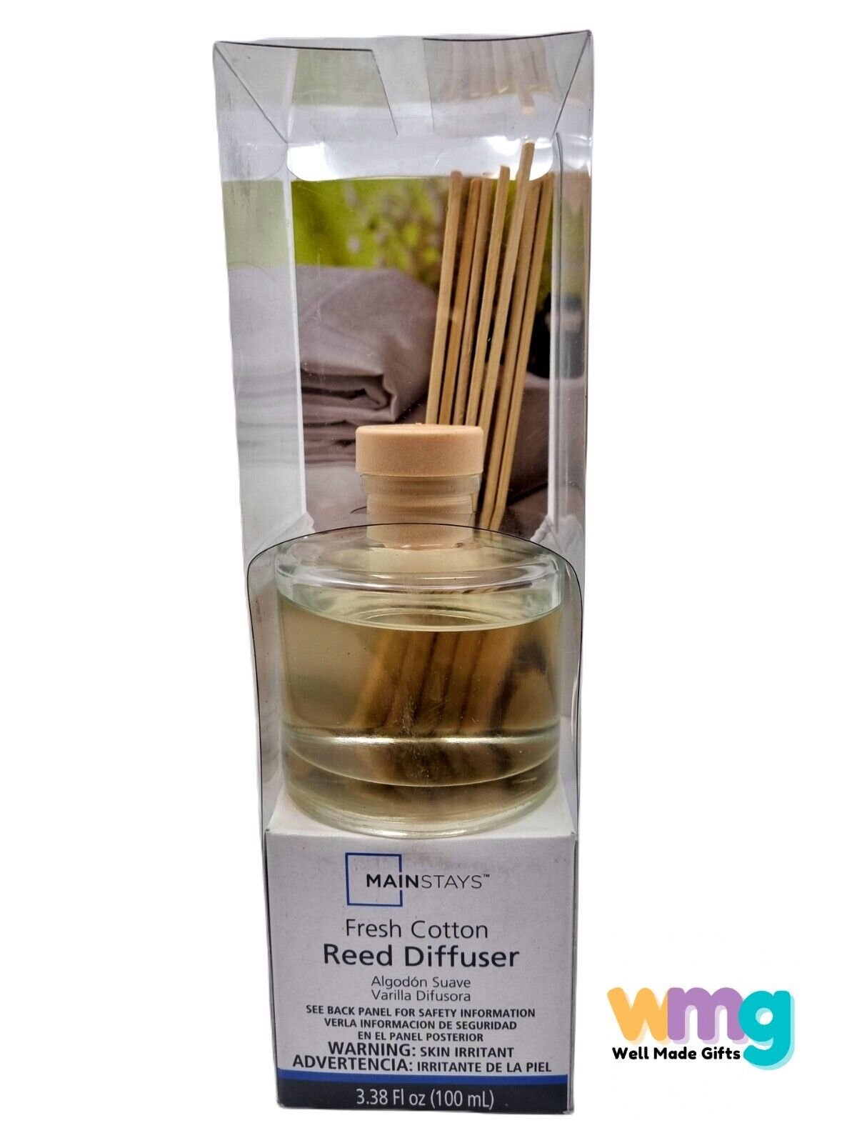 Reed Diffuser Scents MAINSTAYS 100ml Mandarin Vanilla Cotton Pineapple