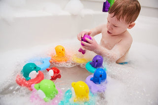 Tomy E6528 Do Rae Mi Dolphins Bath Toy with Sound Baby Infant Toddler Childrens