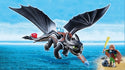 Playmobil 9246 DreamWorks Dragons Hiccup and Toothless with LED Light Effects