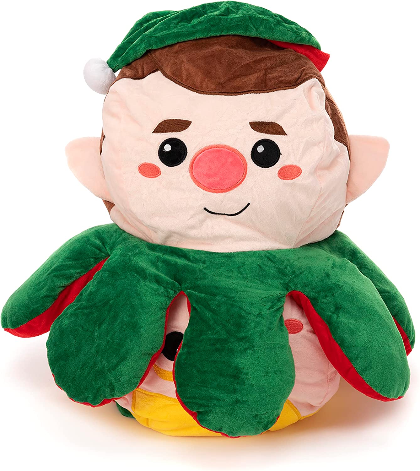 Large 50cm Christmas Reversible Elf Octopus