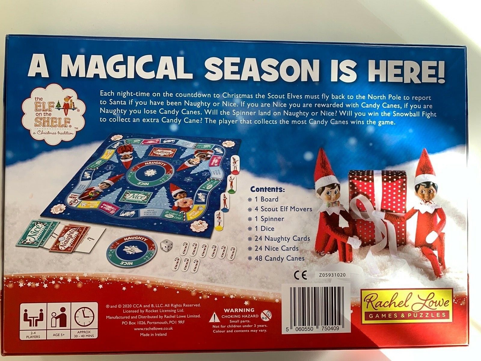 Elf on the Shelf Board Game