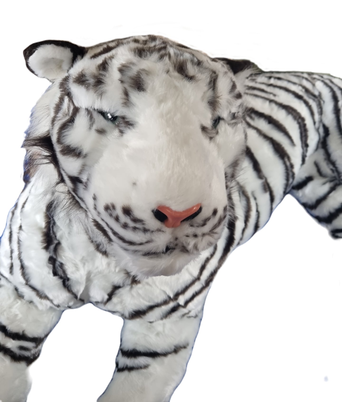 Giant Extra Large Stuffed White Tiger 200cm