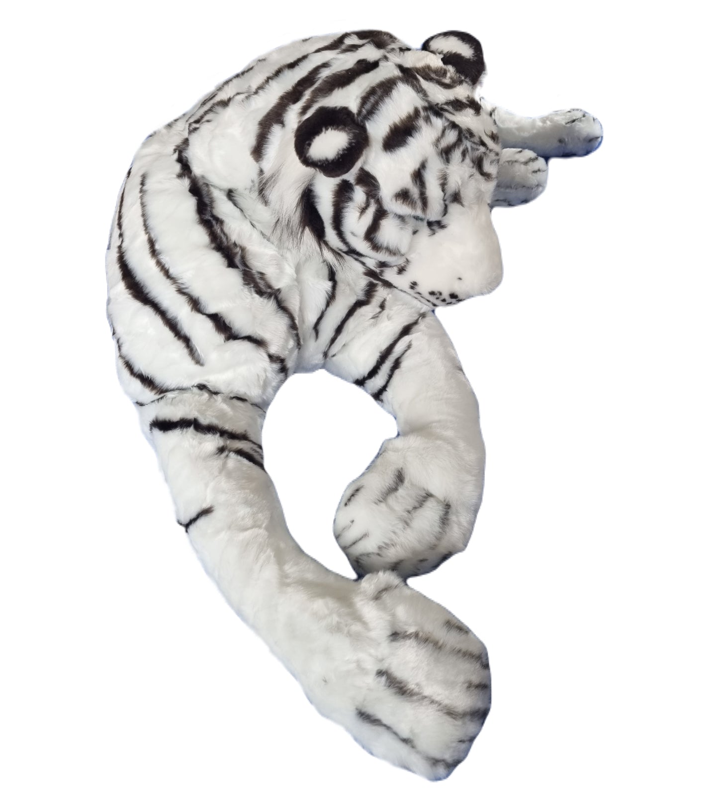 Giant Extra Large Stuffed White Tiger 200cm