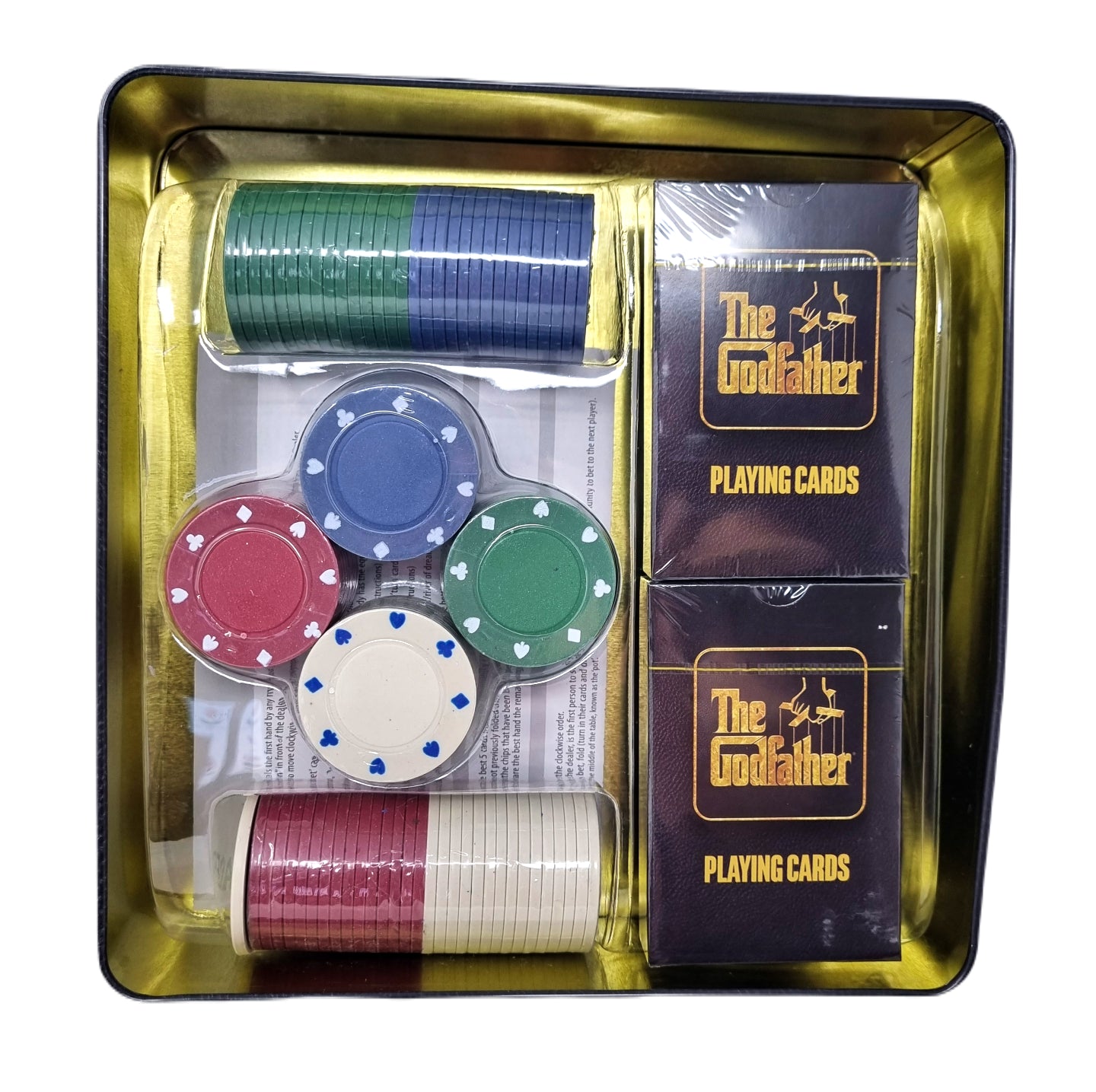 The Godfather Themed Poker Gift Set - 0