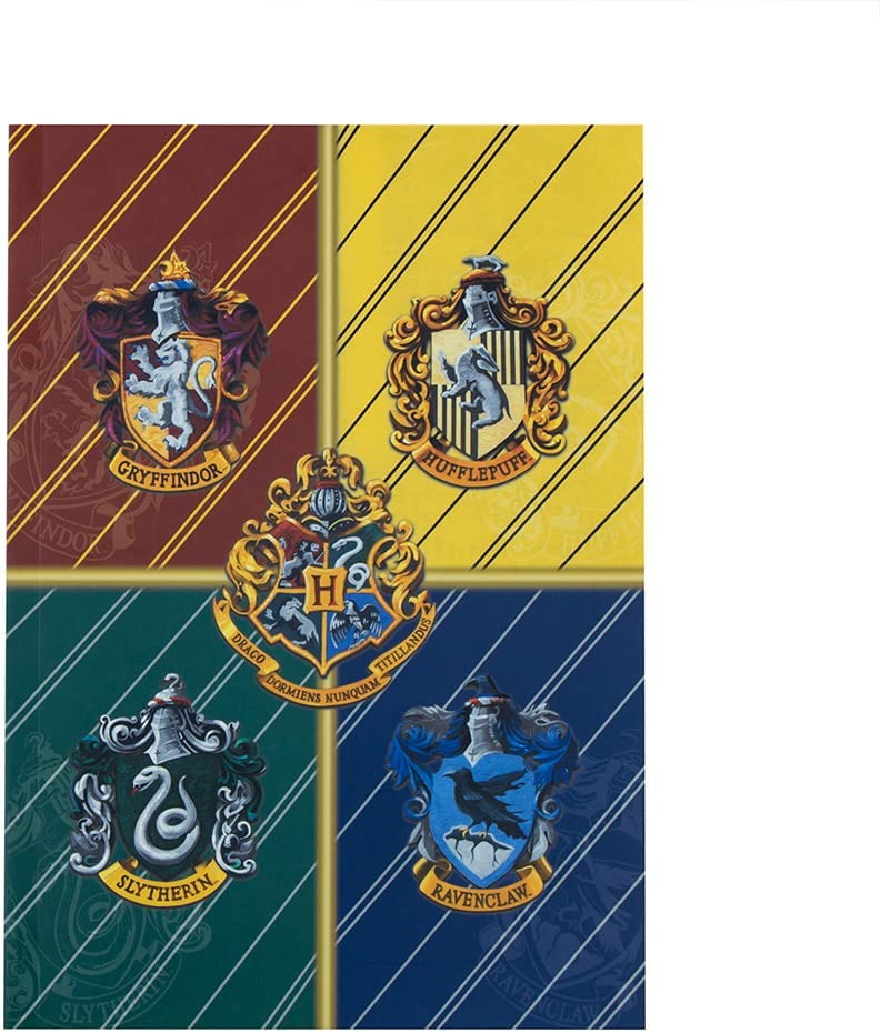 Cinereplicas Harry Potter Officially Licensed Stationery Sets - Hogwarts Houses, Kawaii, Dark Kawaii