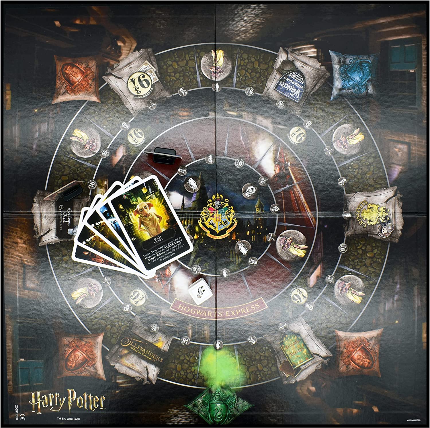 Cartamundi Harry Potter Diagon Alley Dash Board Game