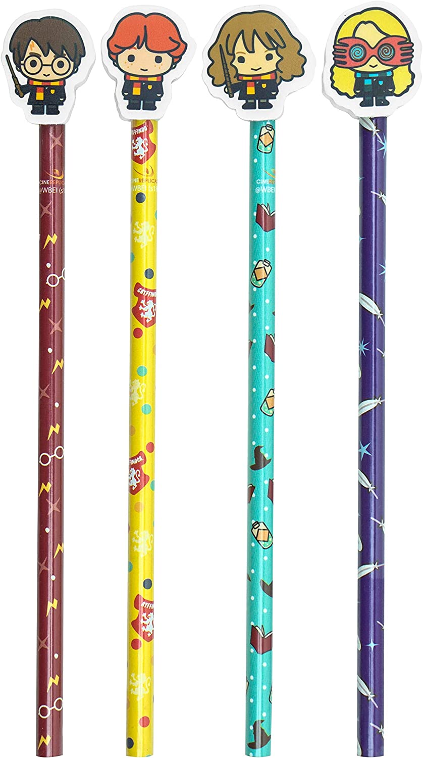 Cinereplicas Harry Potter Officially Licensed Stationery Sets - Hogwarts Houses, Kawaii, Dark Kawaii