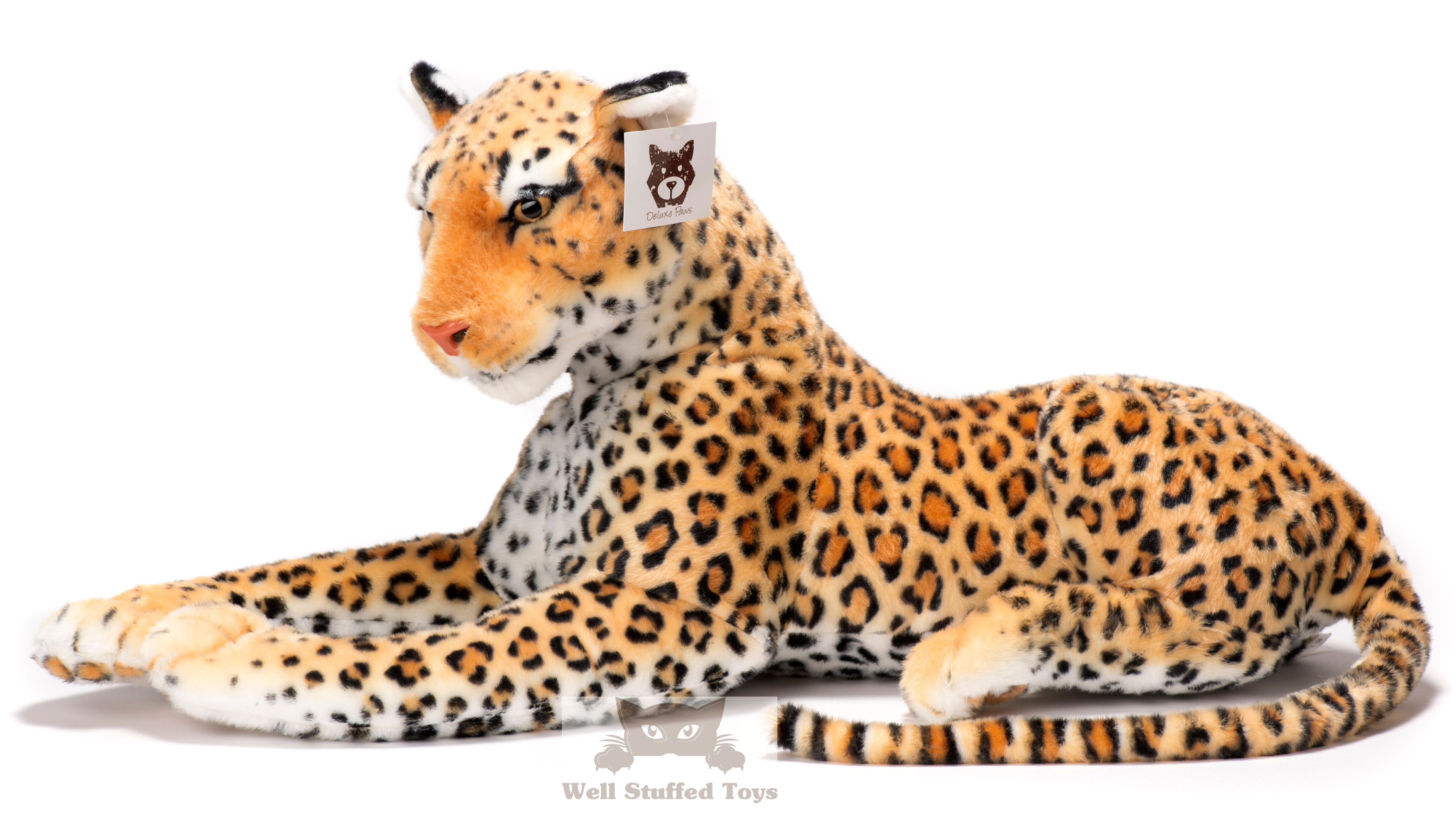 Deluxe Paws Large Leopard Plush 140cm 50" - 0