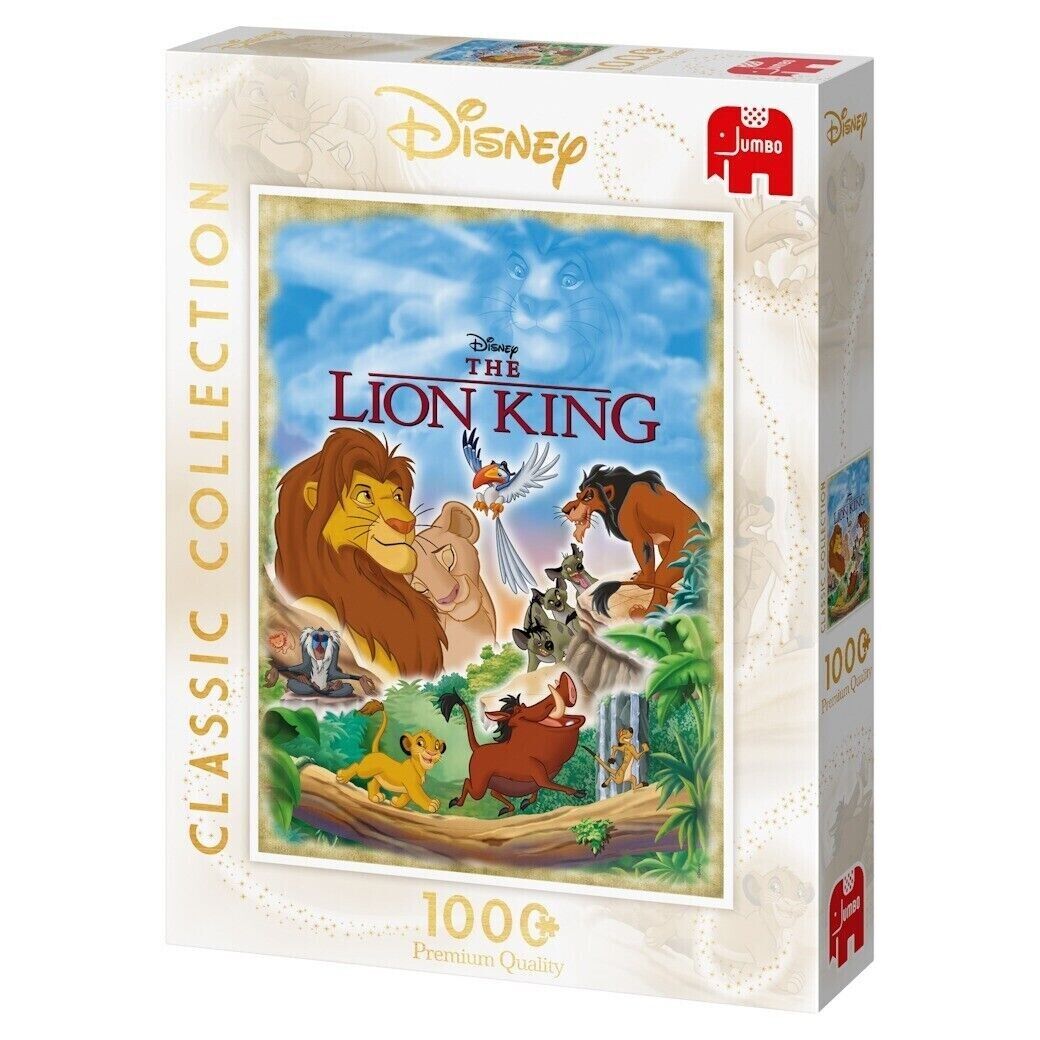 1000 Piece Disney The Lion King Jigsaw Puzzle Classic Collection 8823