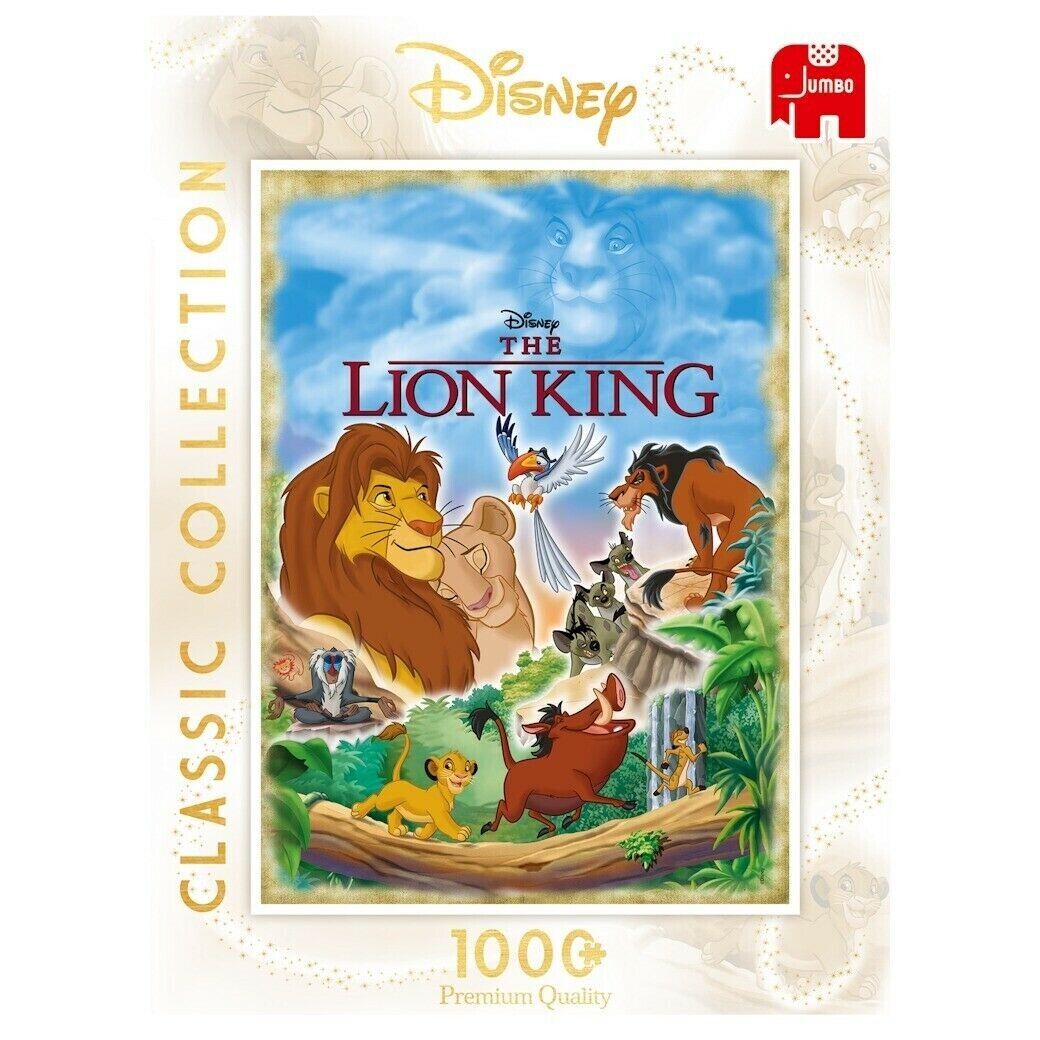 1000 Piece Disney The Lion King Jigsaw Puzzle Classic Collection 8823