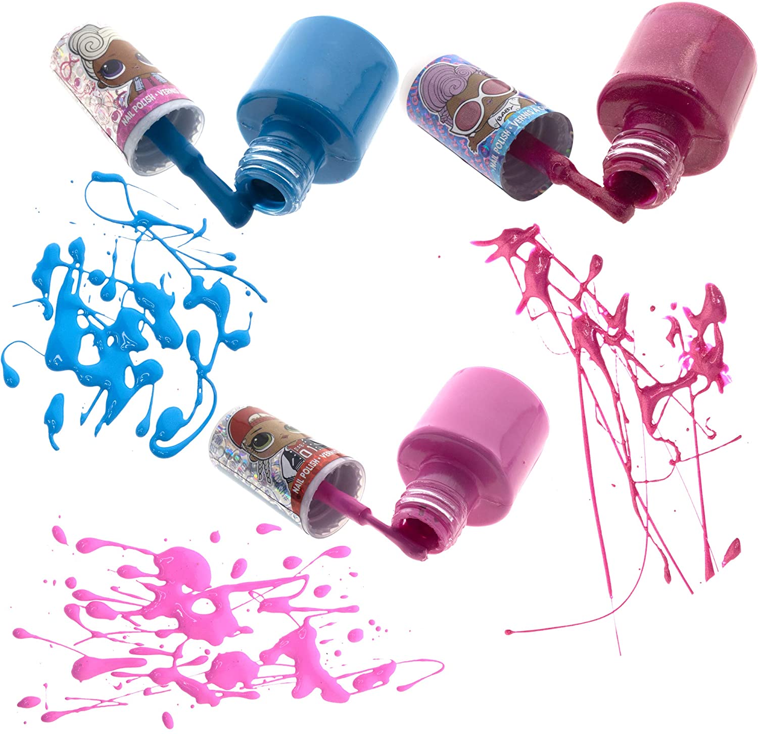 Townley Girl Peel-Off Nail Polish Activity Sets for Girls