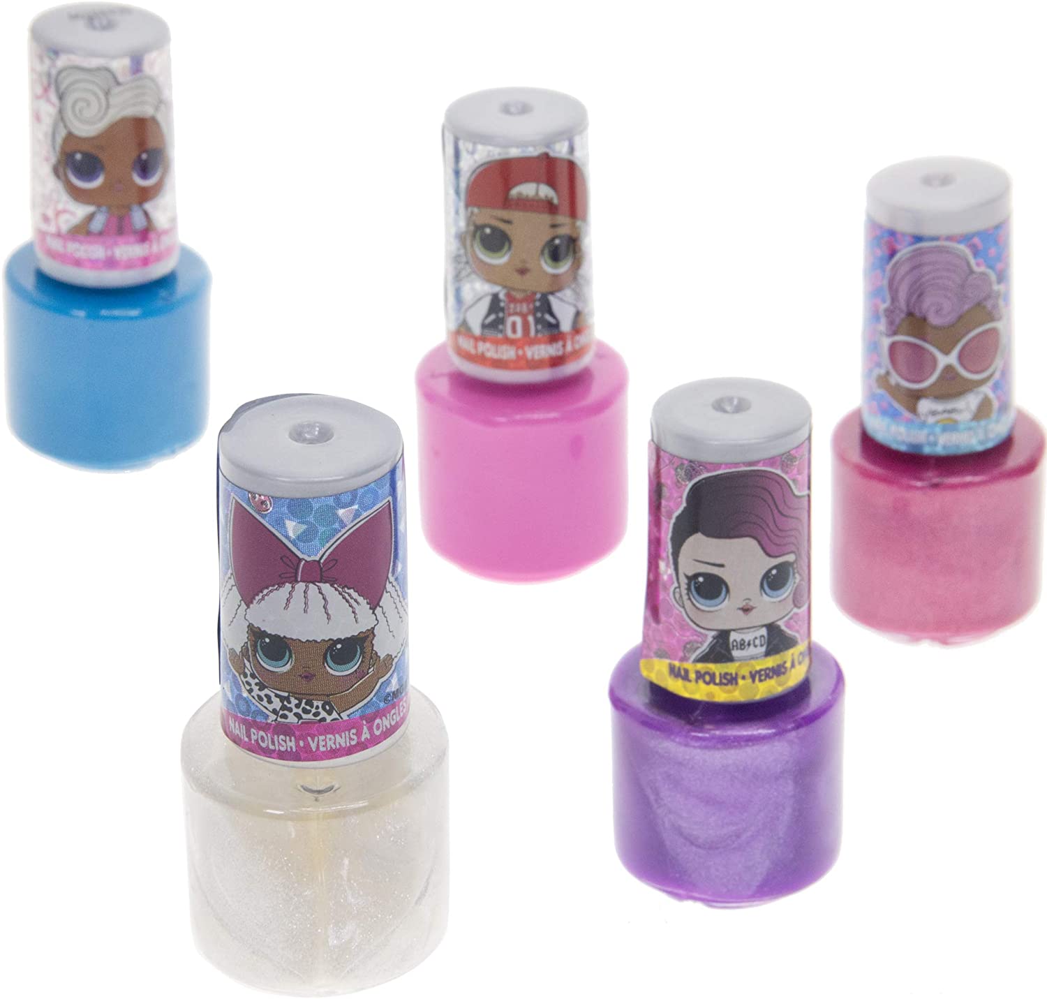 Townley Girl Peel-Off Nail Polish Activity Sets for Girls