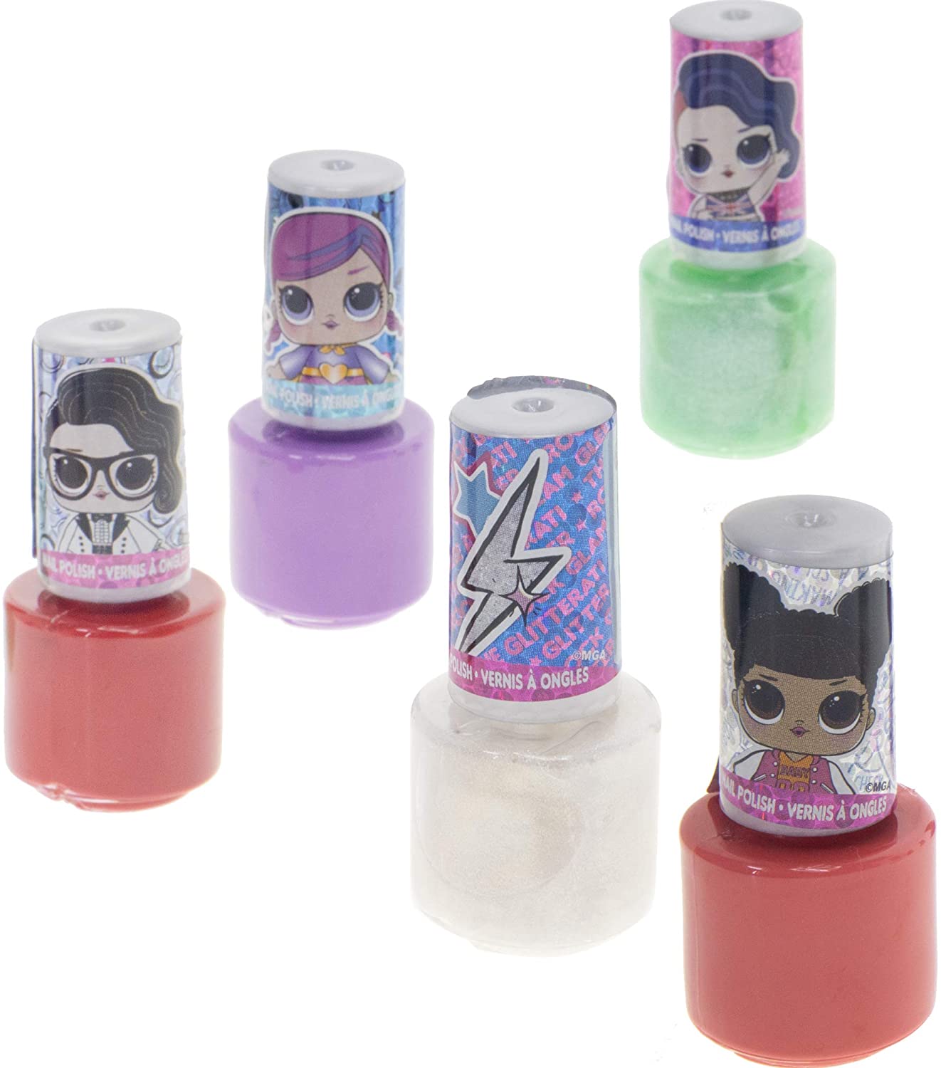 Townley Girl Peel-Off Nail Polish Activity Sets for Girls