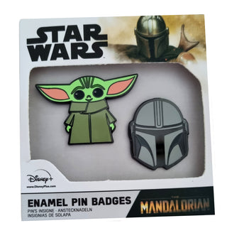 New Mandalorian baby Yoda toy Ewok pin badge