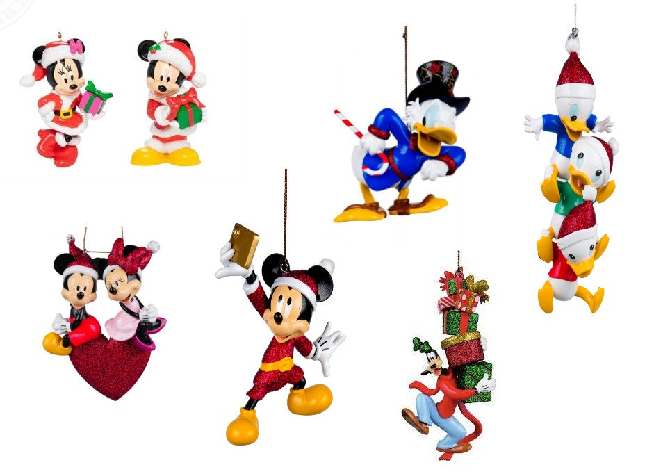 Disney Mickey Mouse & Friends Christmas Decorations Ornaments Baubles