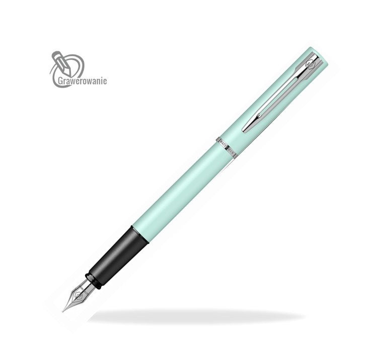 Waterman Allure Fountain Pen | Fine Nib | Blue Ink + Ink Eradicator | Pastel Colours