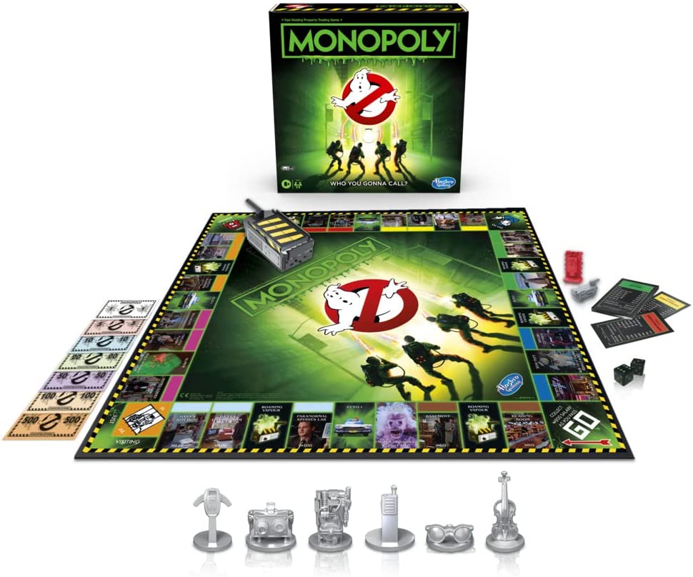 Hasbro Monopoly Game: Ghostbusters Edition Board Game