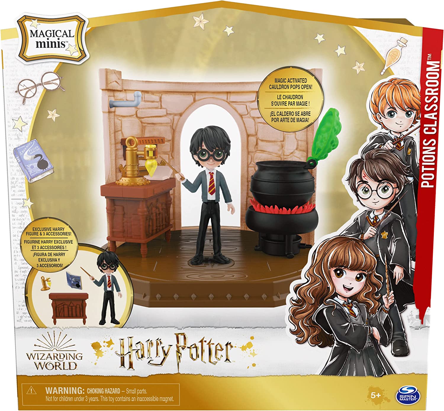 Harry Potter Wizarding World Magical Mini's - Harry Potter, Hermione, Ron, Ginny, Luna