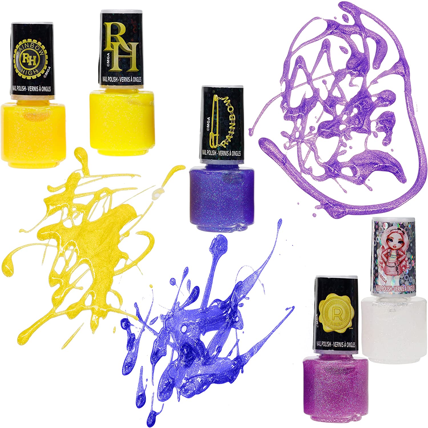 Townley Girl Peel-Off Nail Polish Activity Sets for Girls