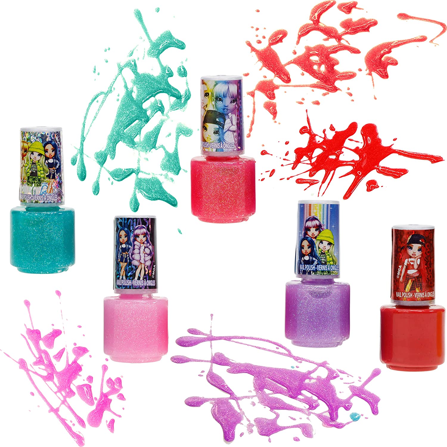 Townley Girl Peel-Off Nail Polish Activity Sets for Girls