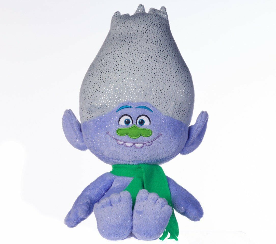 Official 33cm Christmas Trolls Plush Soft Toy Suki Guy Poppy Biggie Fuzzbert