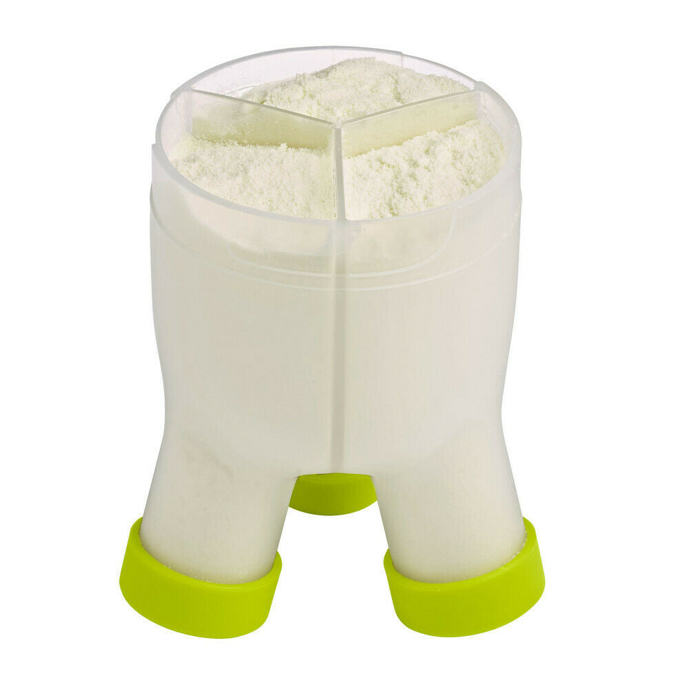 Boxed damage - B11215 Boon TRIPOD Baby Milk Storage Container Cup holds Formula 3 x 8oz Bottles