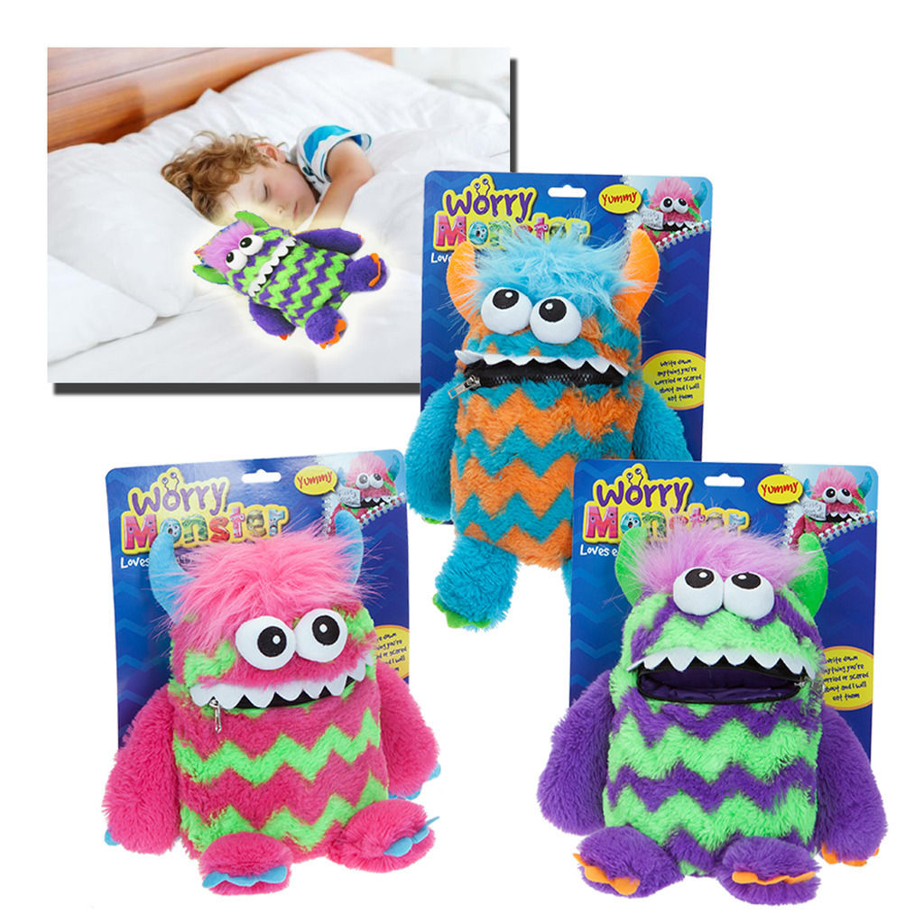 Worry Monster Plush Soft Toy 30cm