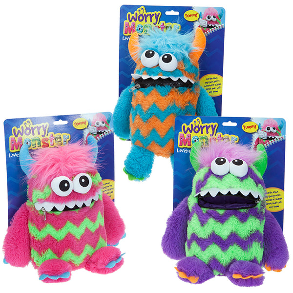 Worry Monster Plush Soft Toy 30cm