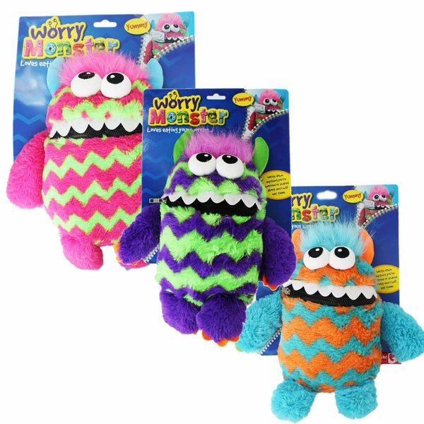 Worry Monster Plush Soft Toy 30cm