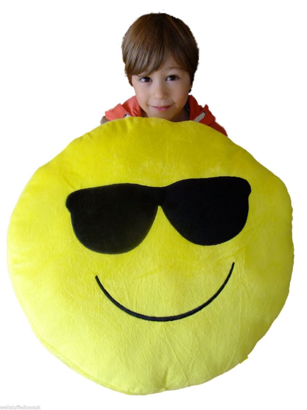 Giant emoji outlet pillow