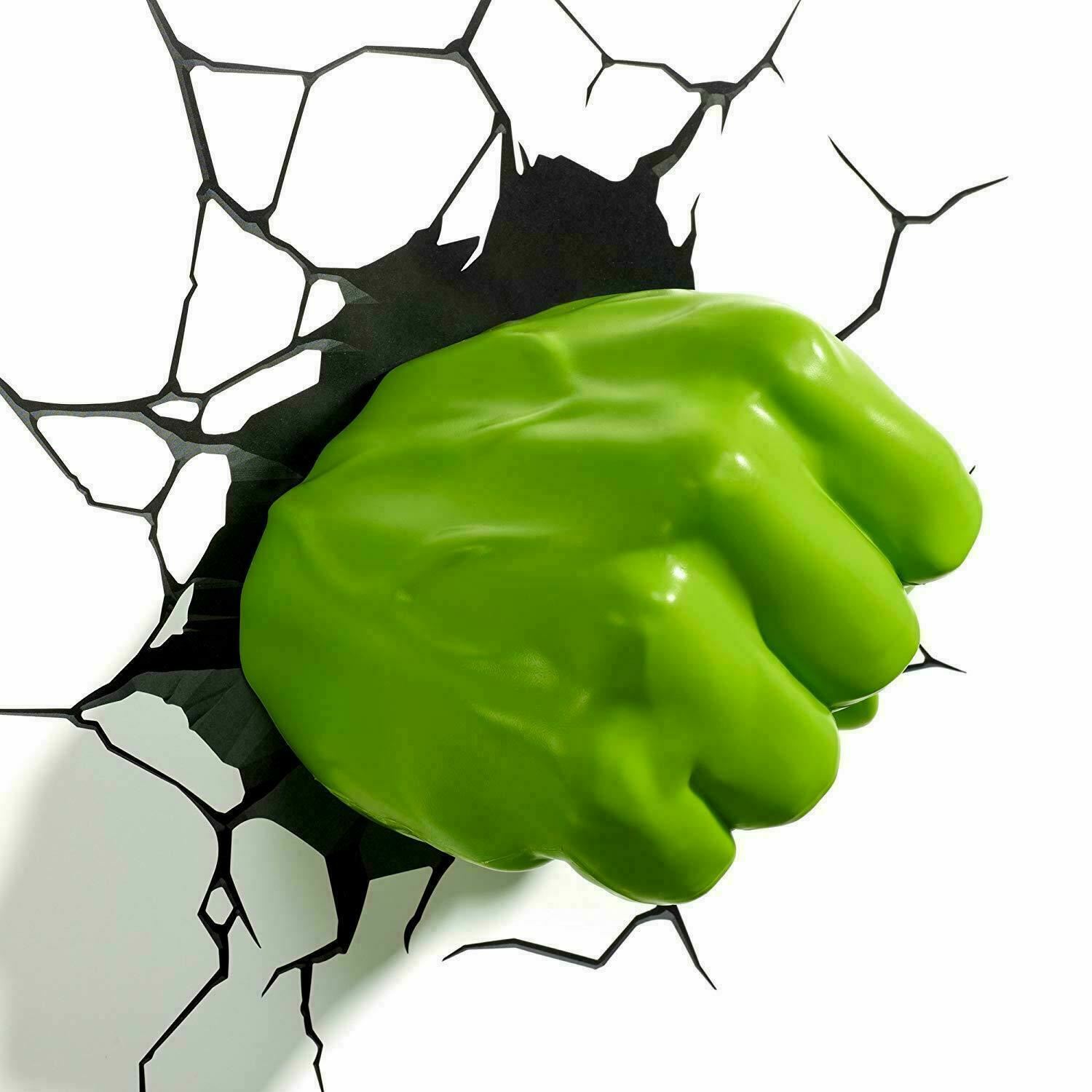 Marvel Hulk Fist 3D Wall Light