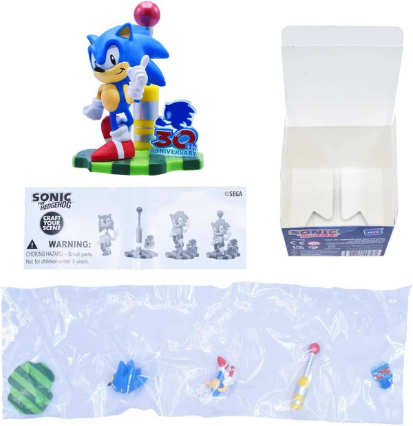 Sonic the Hedgehog Buildable Craftable Figure -  Just Toys LLC 99326