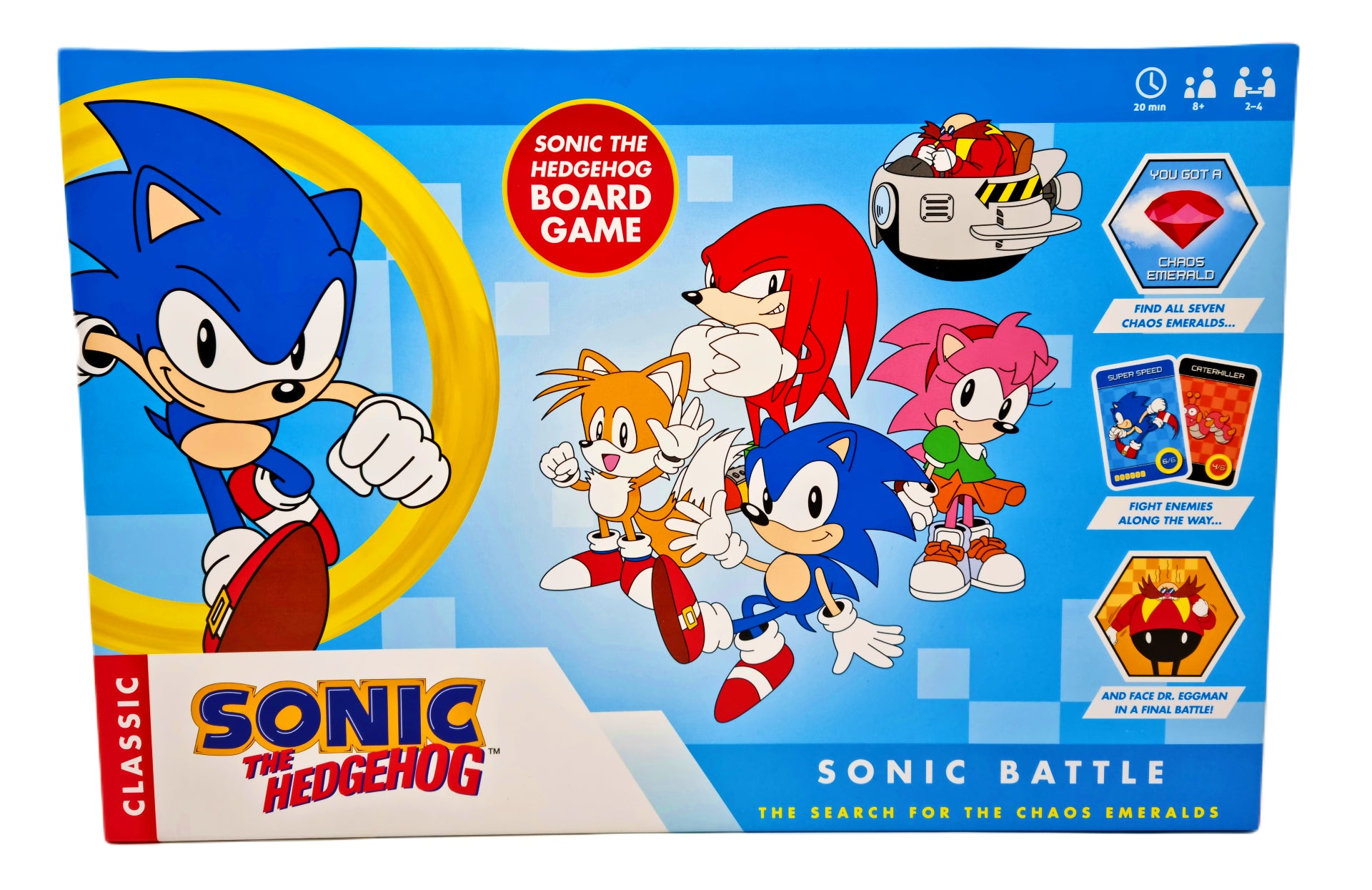 Sonic the Hedgehog Board Game - Sonic Battle - The Search for the Chao ...