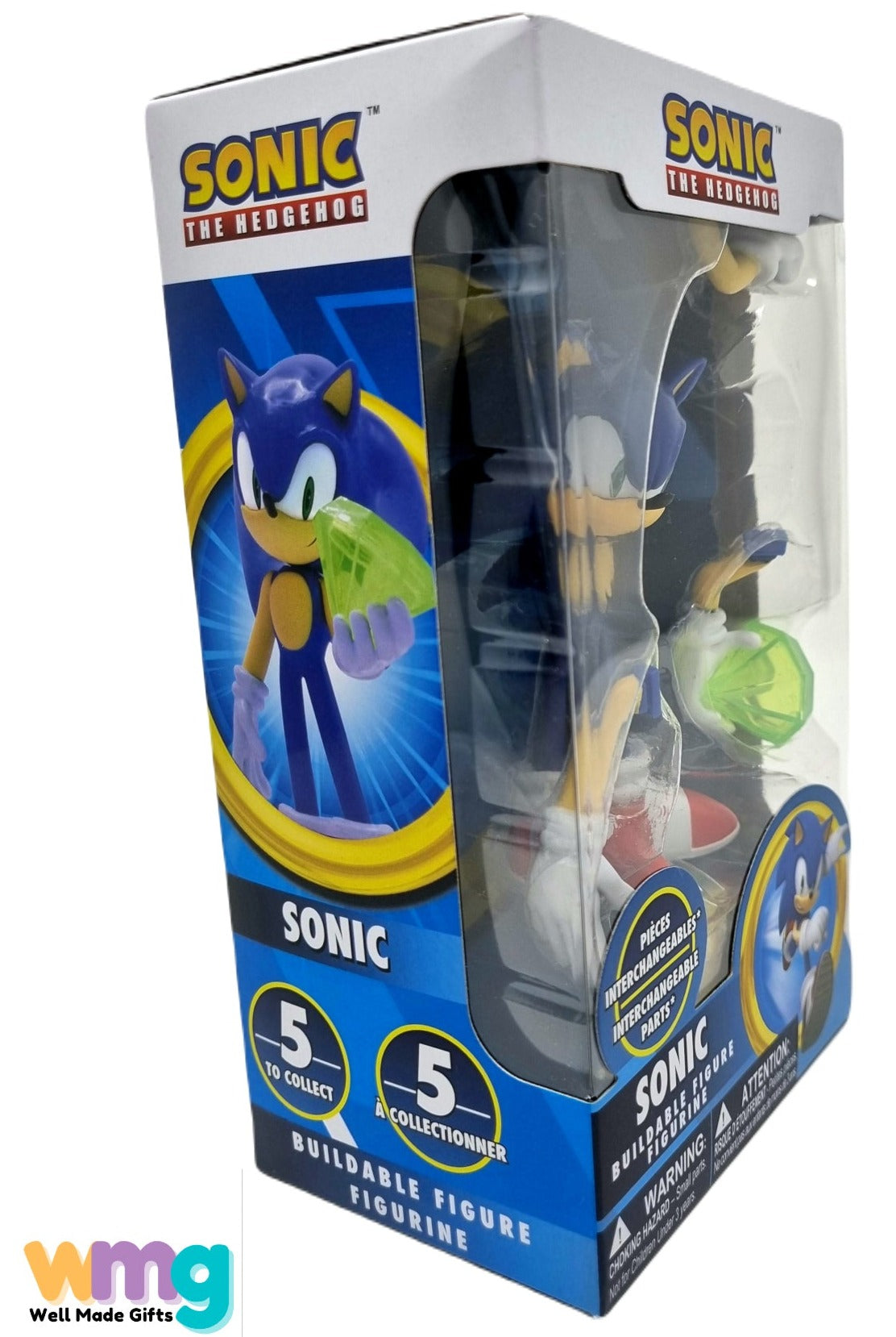 Box damaged Sonic the Hedgehog Buildable Figures