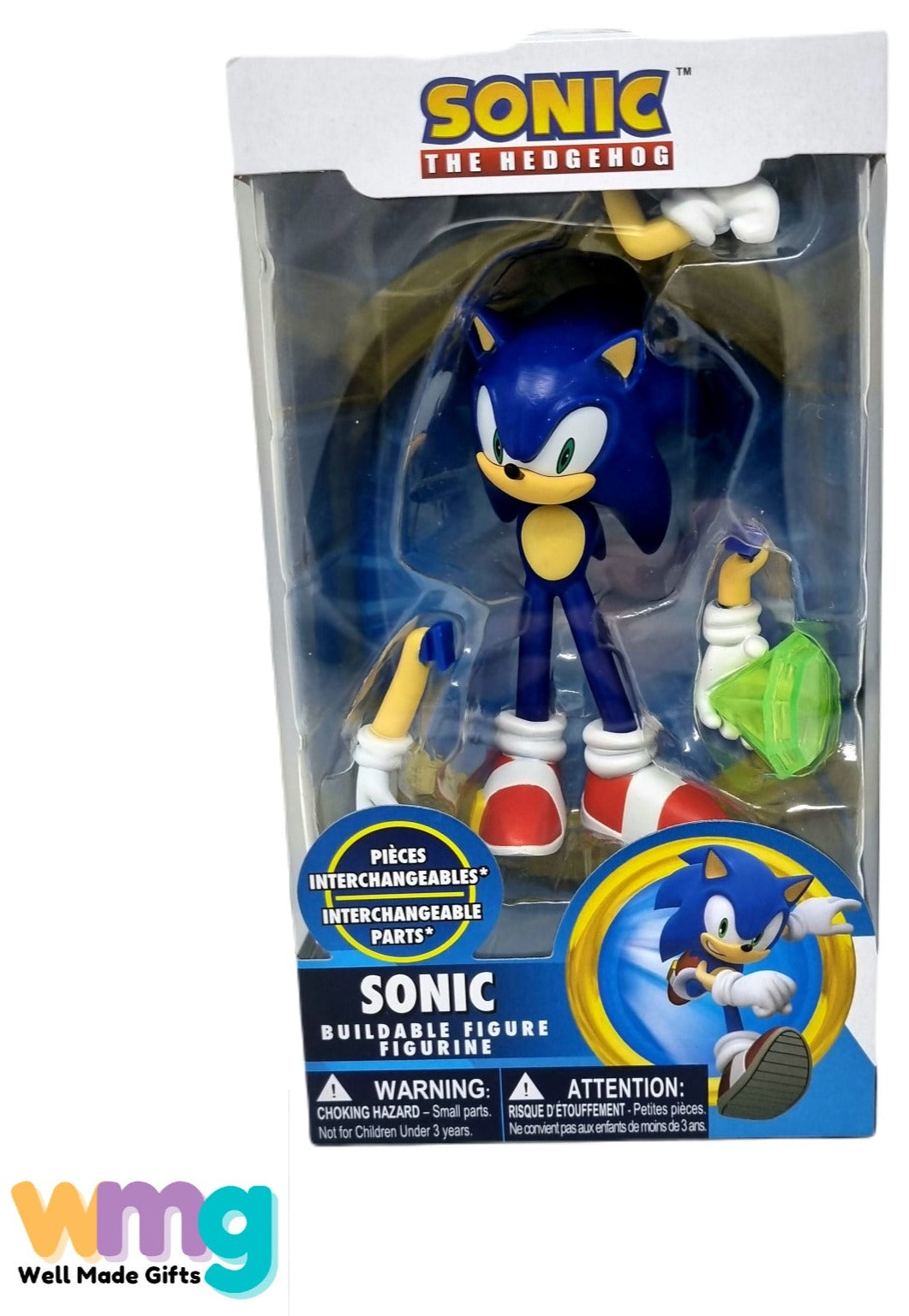 Box damaged Sonic the Hedgehog Buildable Figures