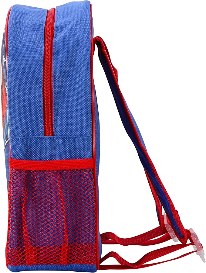 Spiderman Blue Crawler Small Backpack School Bag For Boys Nursery Pre School