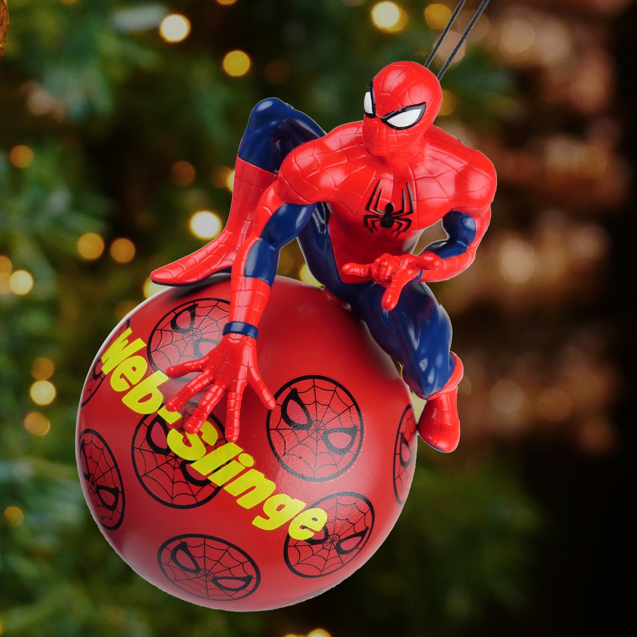 Marvel Christmas Tree Decorations Baubles - Hulk, Thor, Spiderman, Captain America