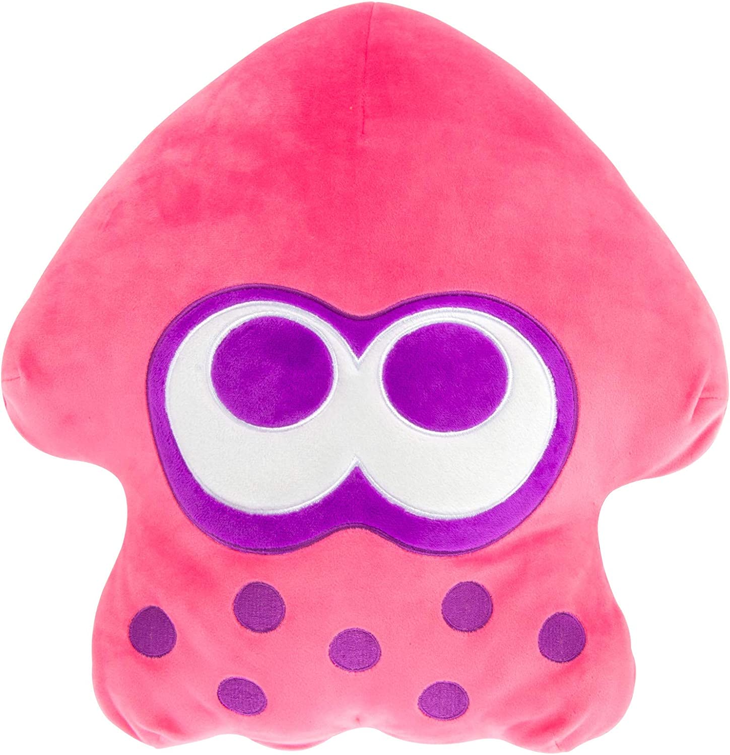 TOMY Mario Bros Club Mocchi Pink Splatoon Squid Plush Soft Toy Kids Childrens