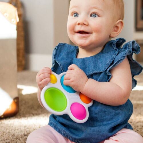 Dimpl by Fat Brain Toys, Tactile Sensory Toy, Fine Motor Skills, Babies Children