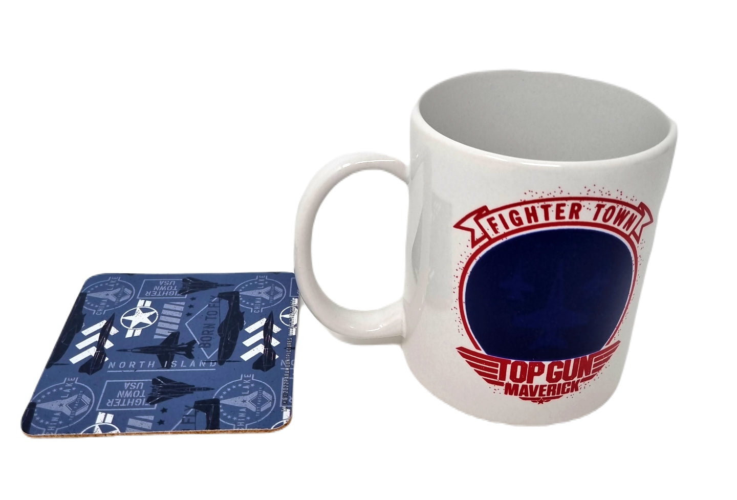 Top Gun Heat Changing Mug and Coaster