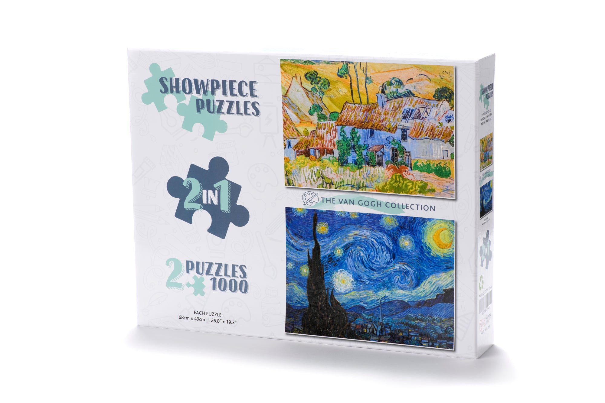 Showpiece Puzzles 2 x 1000 Piece Collection (Van Gogh)