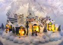 Christmas Village Scene Decoration Light Up Houses 4/7/12/25 pieces