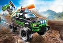 Playmobil 70460 Weekend Warrior Off-Road Action Truck, Motorcycle, Canoe Playset